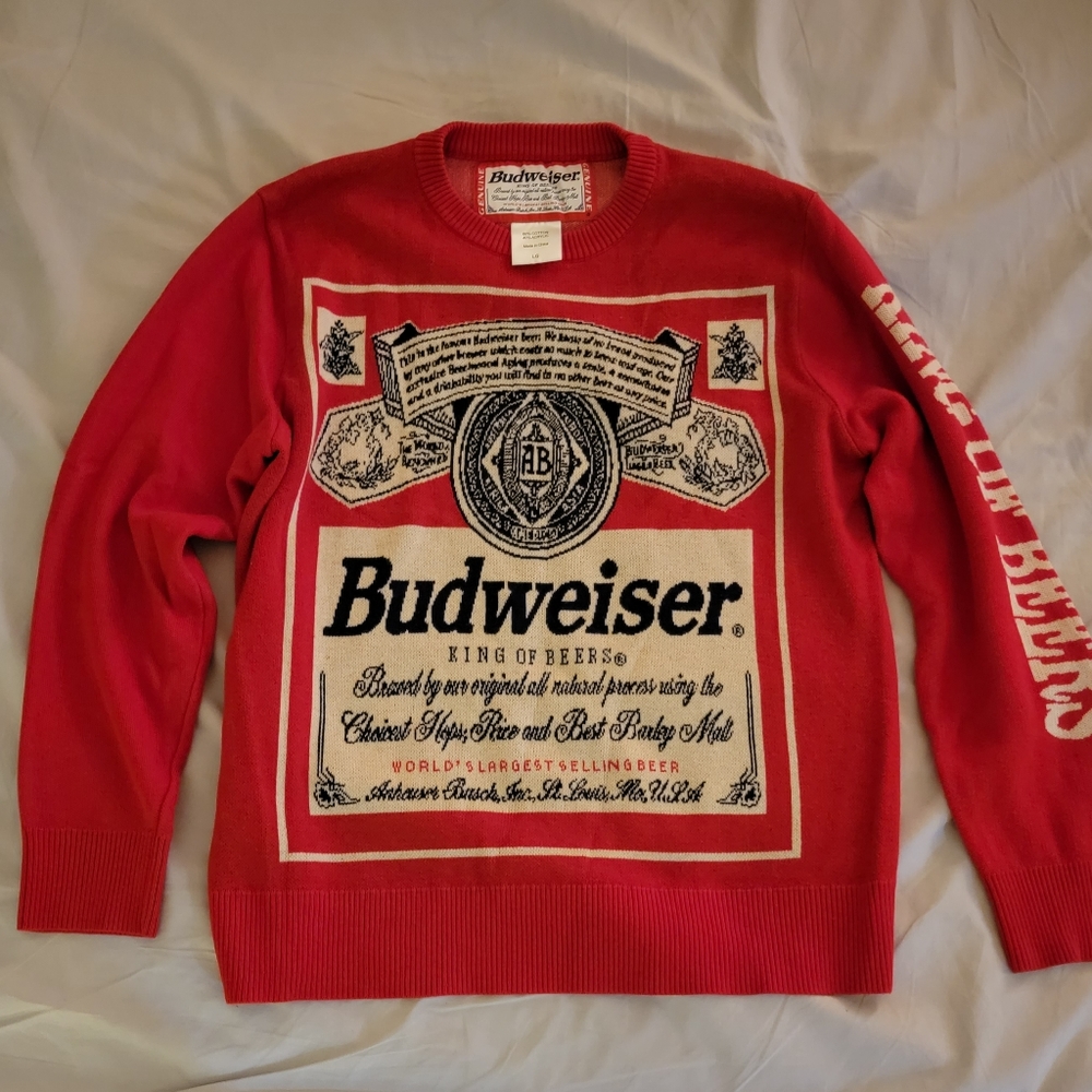 Budweiser Christmas Sweater